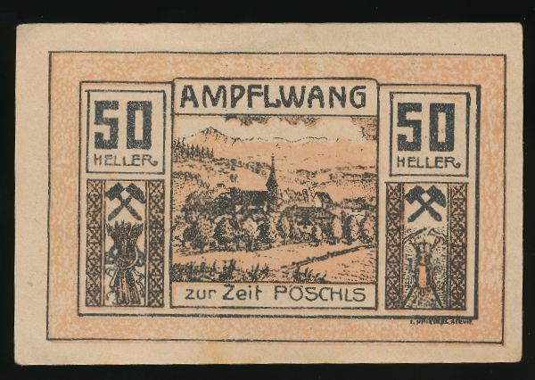 Нотгельды Австрии, 50 геллеров (1920 г.)
