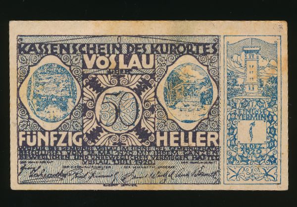 Нотгельды Австрии, 50 геллеров (1920 г.)