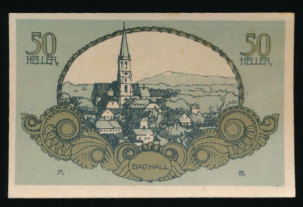 Нотгельды Австрии, 50 геллеров (1920 г.)