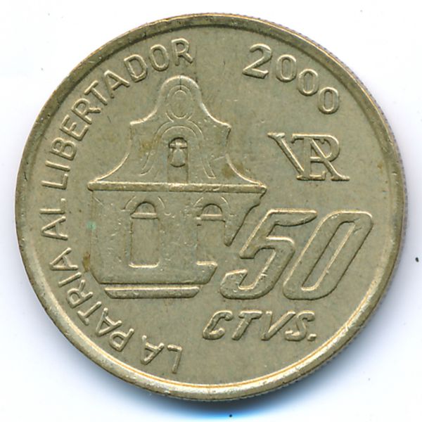Аргентина, 50 сентаво (2000 г.)