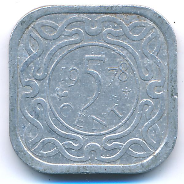 Суринам, 5 центов (1978 г.)