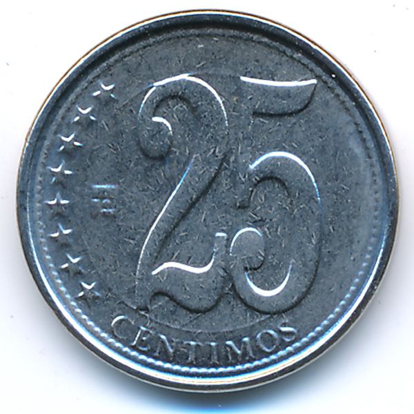 Венесуэла, 25 сентимо (2009 г.)