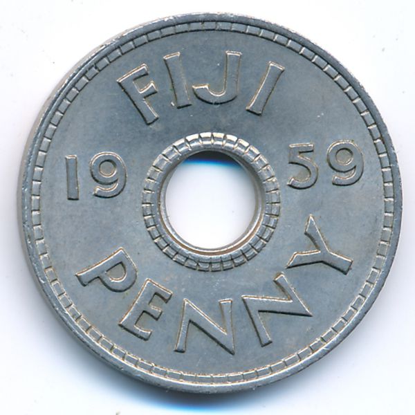 Фиджи, 1 пенни (1959 г.)