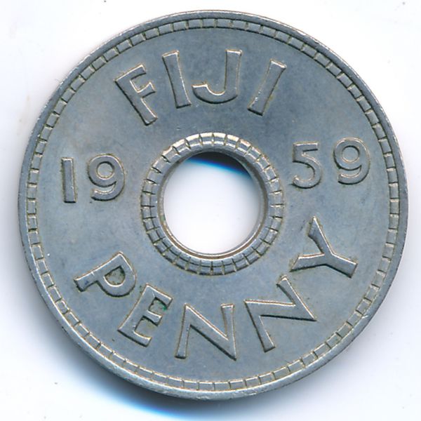 Фиджи, 1 пенни (1959 г.)
