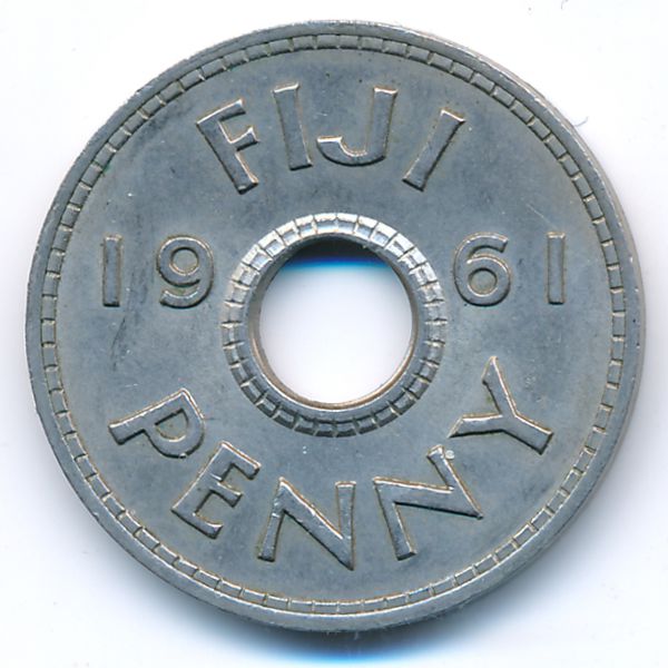 Фиджи, 1 пенни (1961 г.)