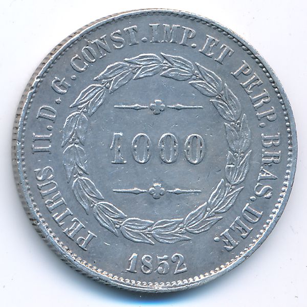 Бразилия, 1000 рейс (1852 г.)