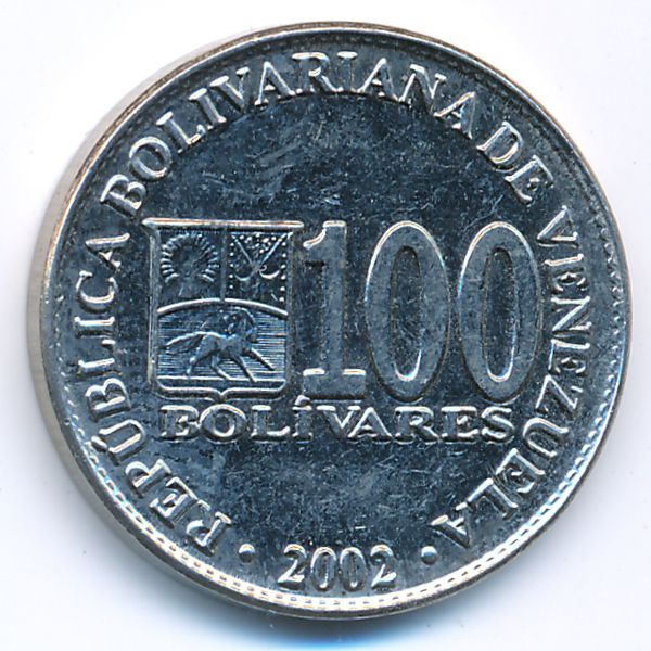 Венесуэла, 100 боливар (2002 г.)