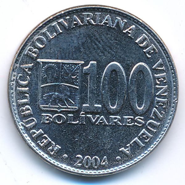 Венесуэла, 100 боливар (2004 г.)