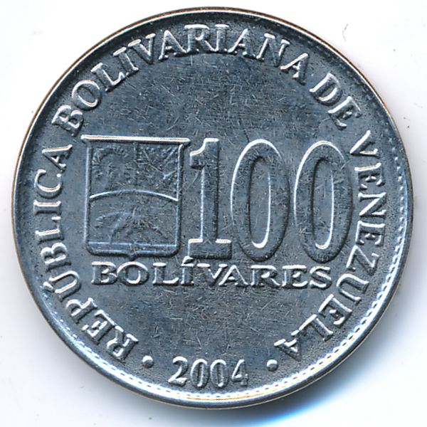 Венесуэла, 100 боливар (2004 г.)