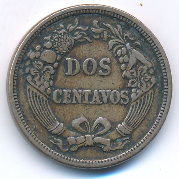 Перу, 2 сентаво (1864 г.)