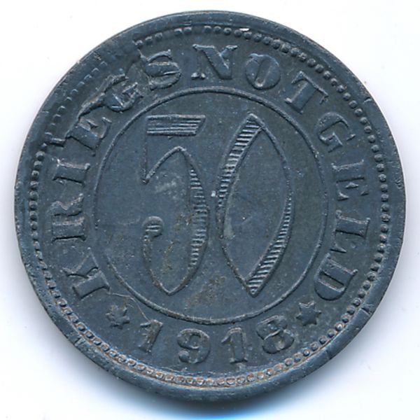 Рейтлинген., 50 пфеннигов (1918 г.)