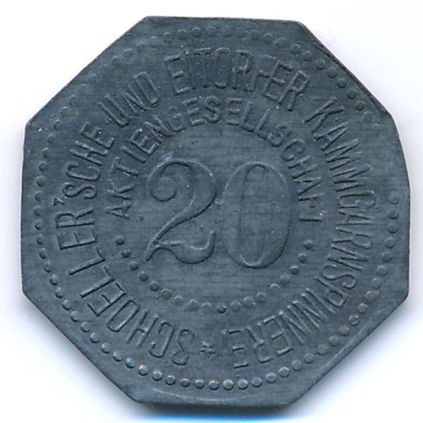 Айторф., 20 пфеннигов