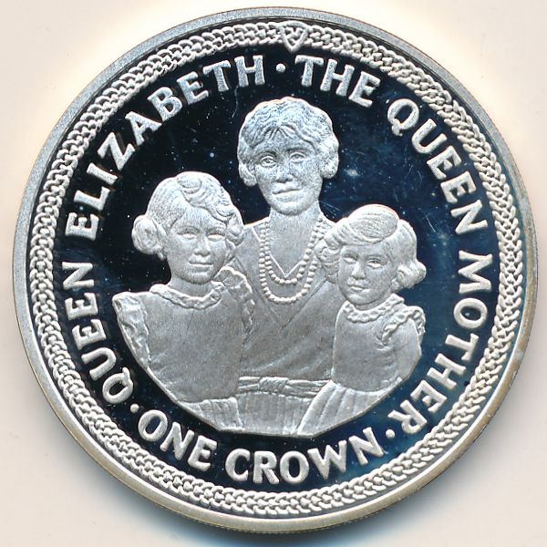 Остров Мэн, 1 крона (1985 г.)