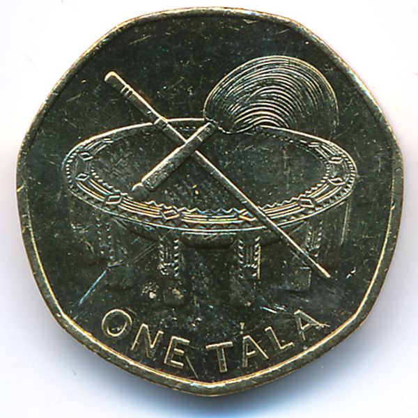 Самоа, 1 тала (2011 г.)