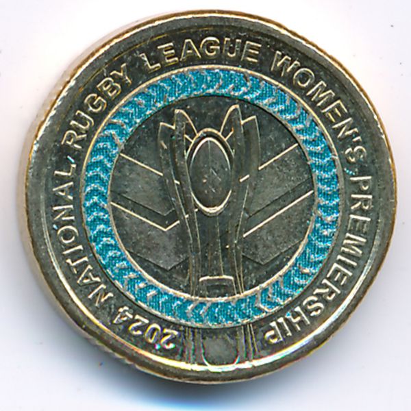 Австралия, 2 доллара (2024 г.)