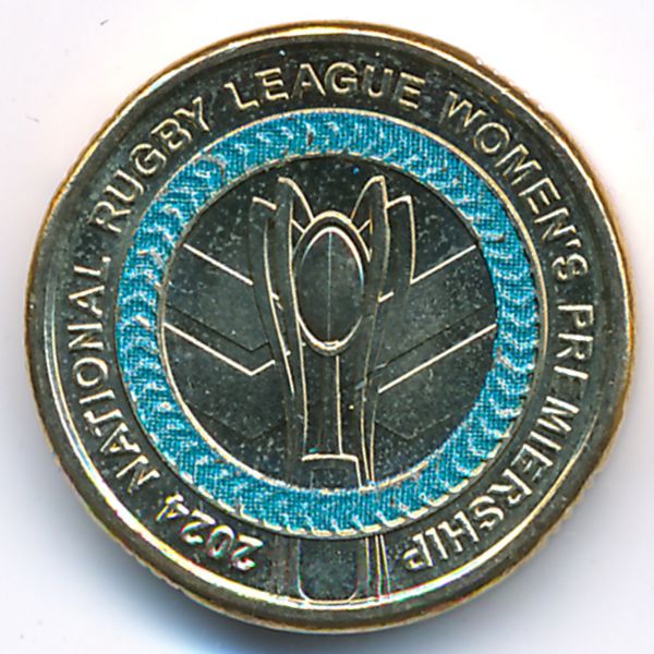 Австралия, 2 доллара (2024 г.)
