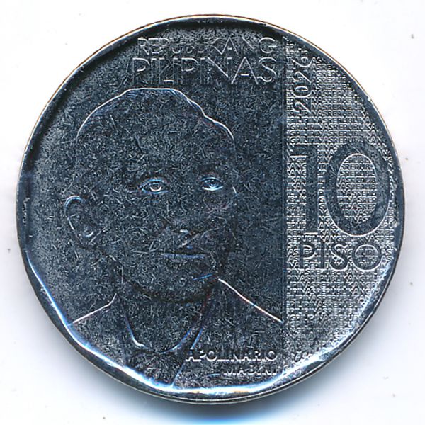 Филиппины, 10 песо (2026 г.)