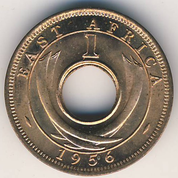 Восточная Африка, 1 цент (1956 г.)