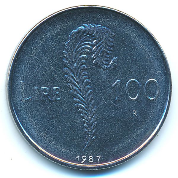 Сан-Марино, 100 лир (1987 г.)