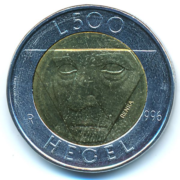 Сан-Марино, 500 лир (1996 г.)