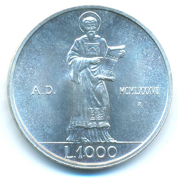 Сан-Марино, 1000 лир (1987 г.)