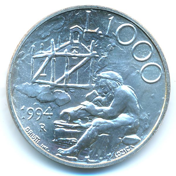 Сан-Марино, 1000 лир (1994 г.)