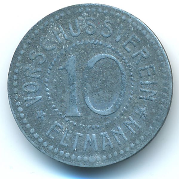 Эльтман., 10 пфеннигов