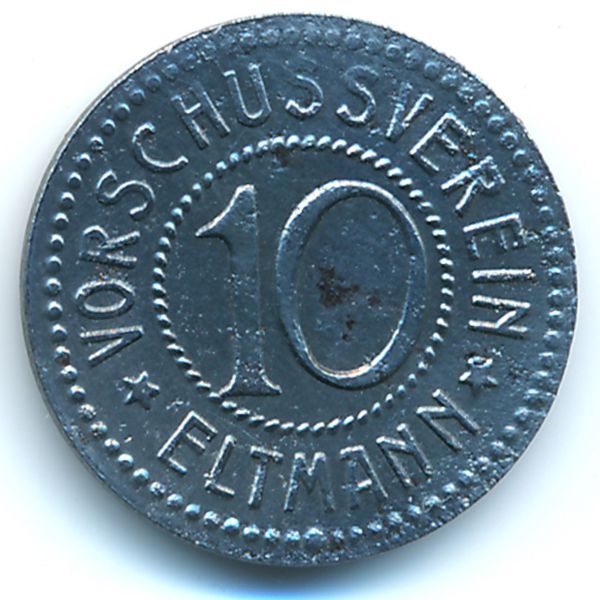 Эльтман., 10 пфеннигов