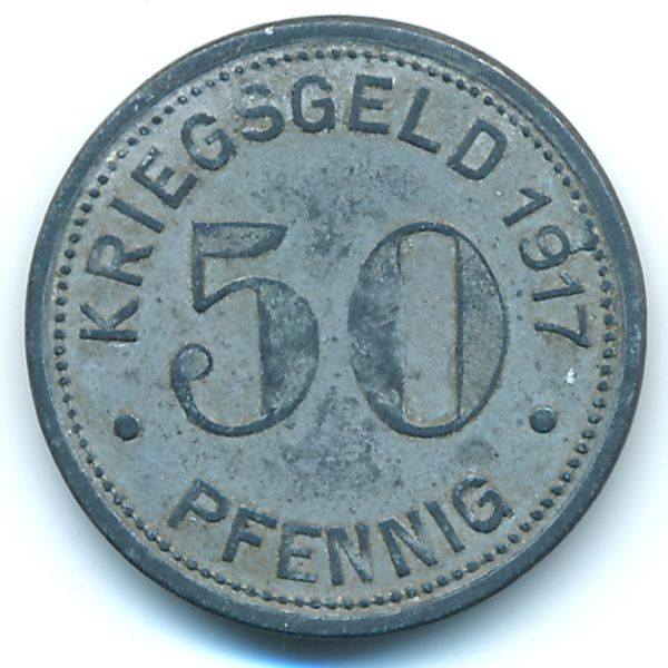 Эссен., 50 пфеннигов (1917 г.)