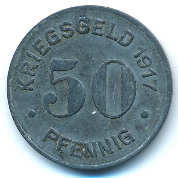 Эссен., 50 пфеннигов (1917 г.)