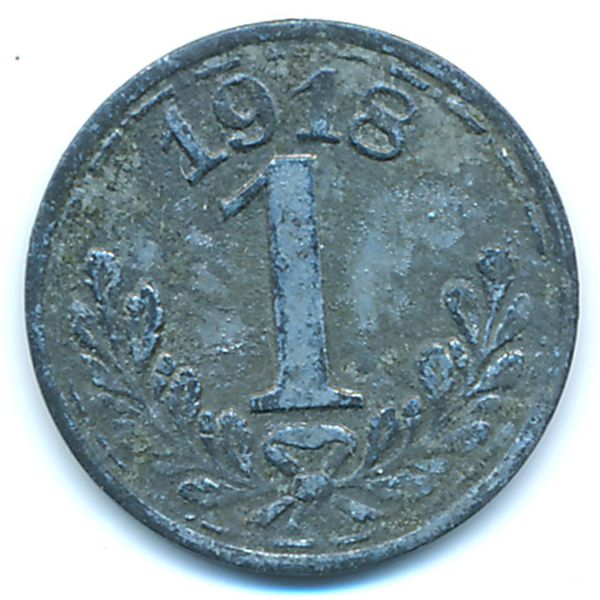 Франкенталь., 1 пфенниг (1918 г.)