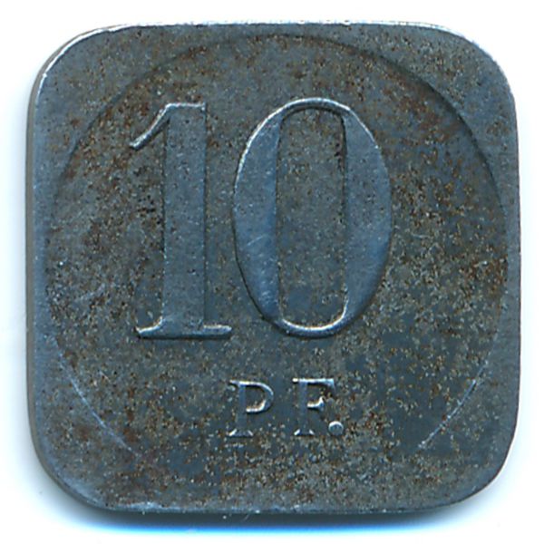 Фройденштадт., 10 пфеннигов (1918 г.)