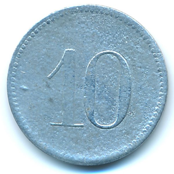 Франкфурт., 10 пфеннигов