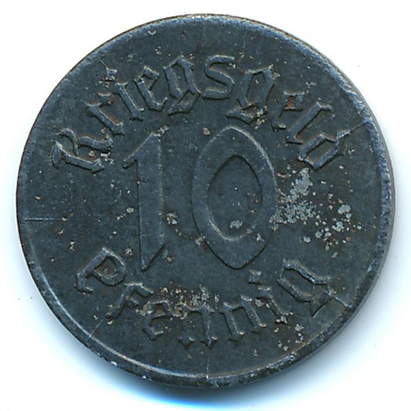 Страсбург, 10 пфеннигов (1918 г.)