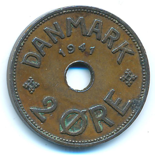 Фарерские острова, 2 эре (1941 г.)