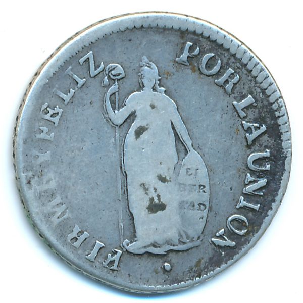 Перу, 2 реала (1833 г.)