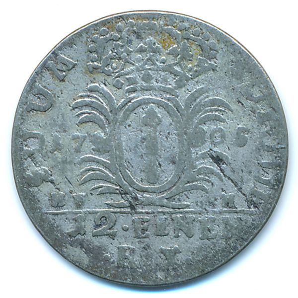 Пруссия, 1/12 талера (1706 г.)