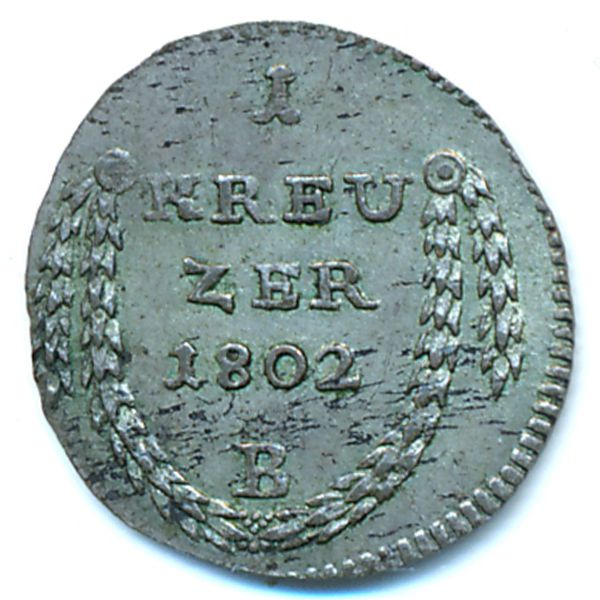 Пруссия, 1 крейцер (1802 г.)