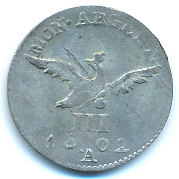 Пруссия, 3 гроша (1802 г.)