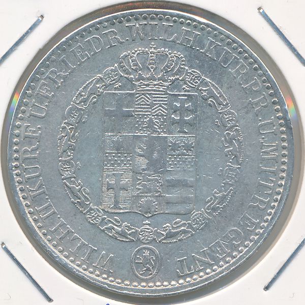 Гессен-Кассель, 1 талер (1837 г.)