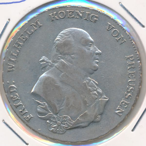 Пруссия, 1 талер (1791 г.)