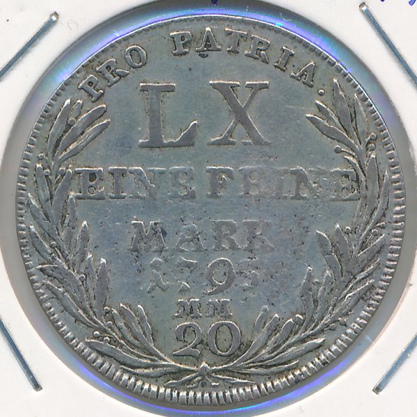 Вюрцбург, 20 крейцеров (1795 г.)