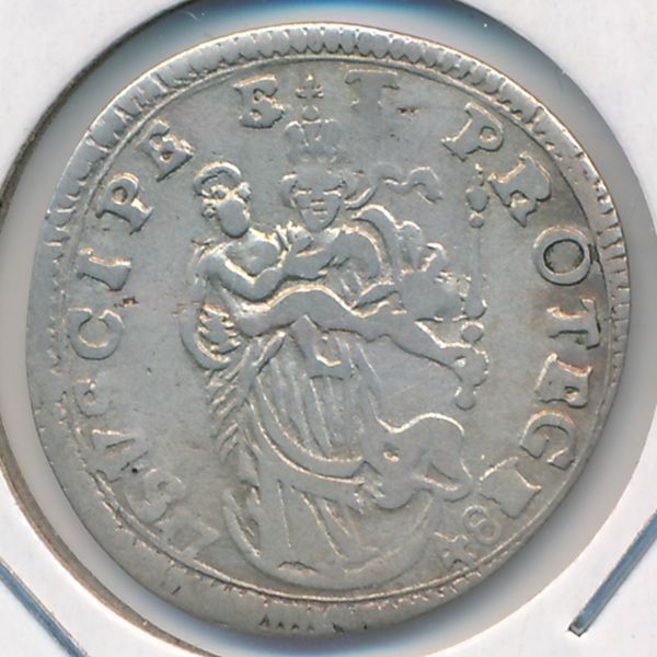 Вюрцбург, 4 крейцера (1748 г.)