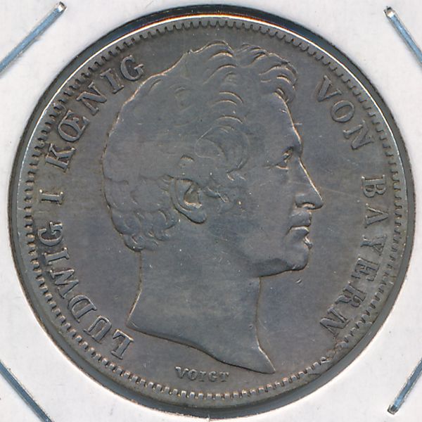 Бавария, 1/2 гульдена (1839 г.)
