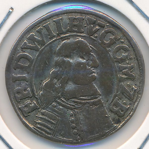 Бранденбург, 1/24 талера (1659 г.)