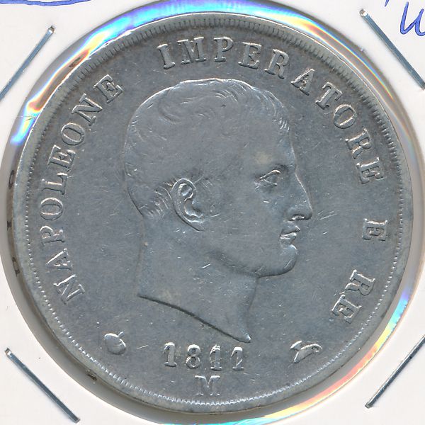 Италия, 5 лир (1811 г.)