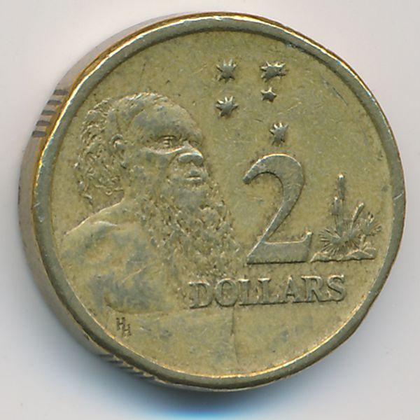 Австралия, 2 доллара (1988 г.)