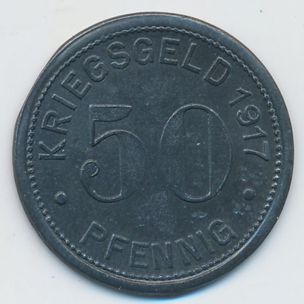 Эссен., 50 пфеннигов (1917 г.)