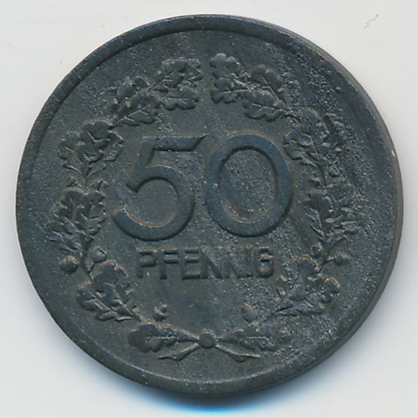Вохвинкель., 50 пфеннигов (1918 г.)