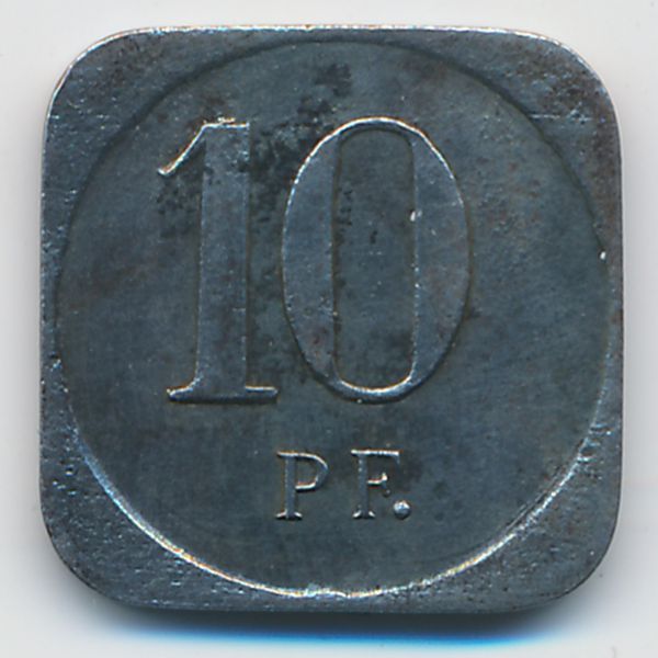 Фройденштадт., 10 пфеннигов (1918 г.)